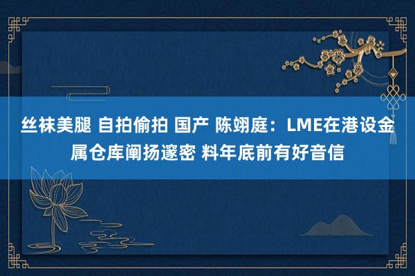 丝袜美腿 自拍偷拍 国产 陈翊庭：LME在港设金属仓库阐扬邃密 料年底前有好音信