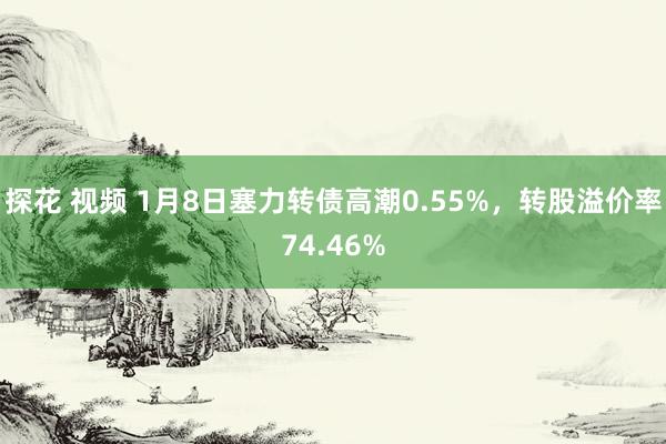 探花 视频 1月8日塞力转债高潮0.55%，转股溢价率74.46%